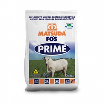 Sal Mineral Proteico Fós Prime Matsuda- 25kg