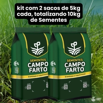 10kg Semente Brachiaria Brizhanta MG-5 Convencional