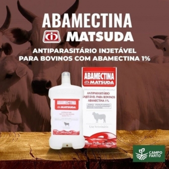 Vermífugo Para Bovinos Abamectina Matsuda- 1 Litro