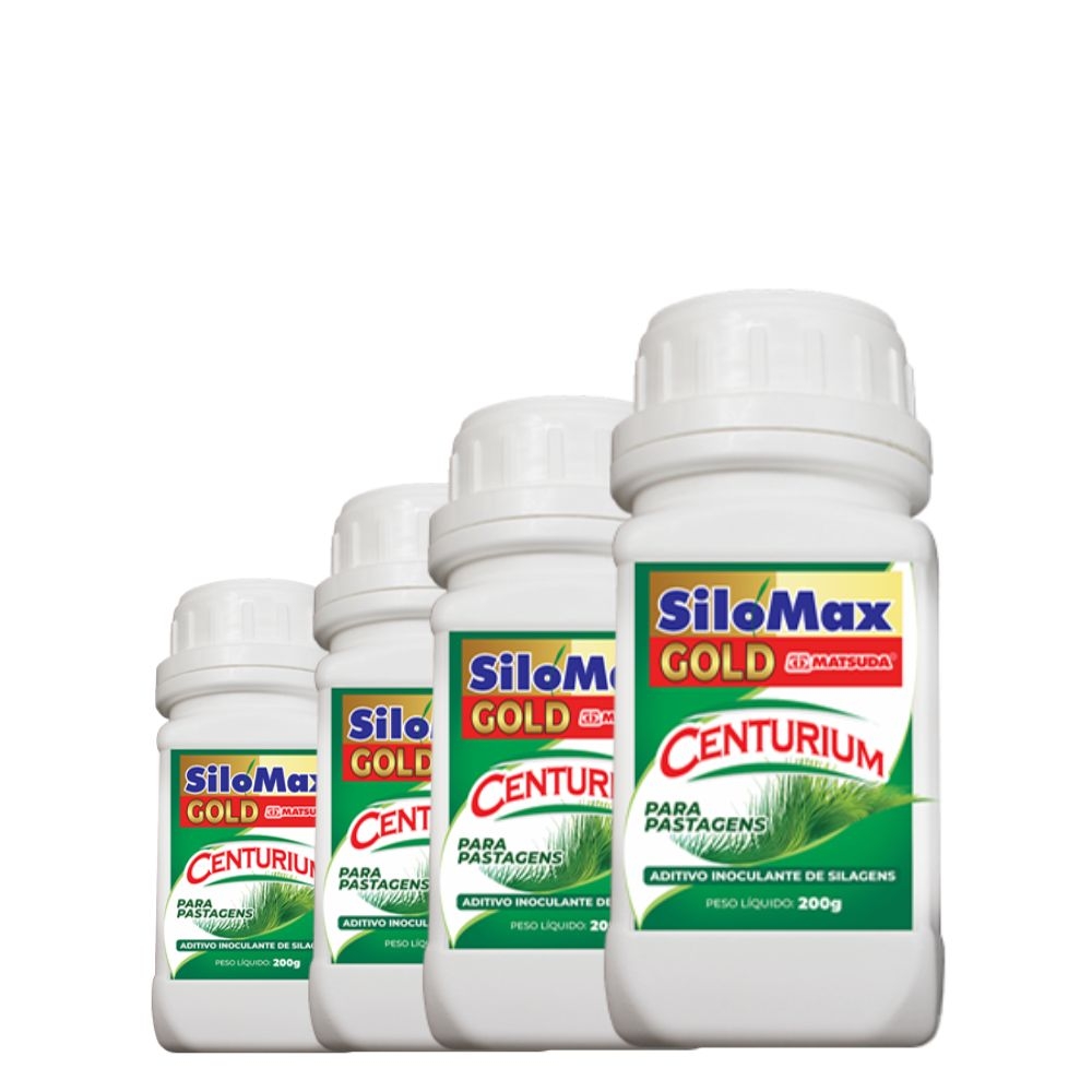 Kit C/4 Inoculante Para Silagem De Capim Matsuda Gold- 200g