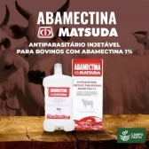 Vermífugo Para Bovinos Abamectina Matsuda 500ml