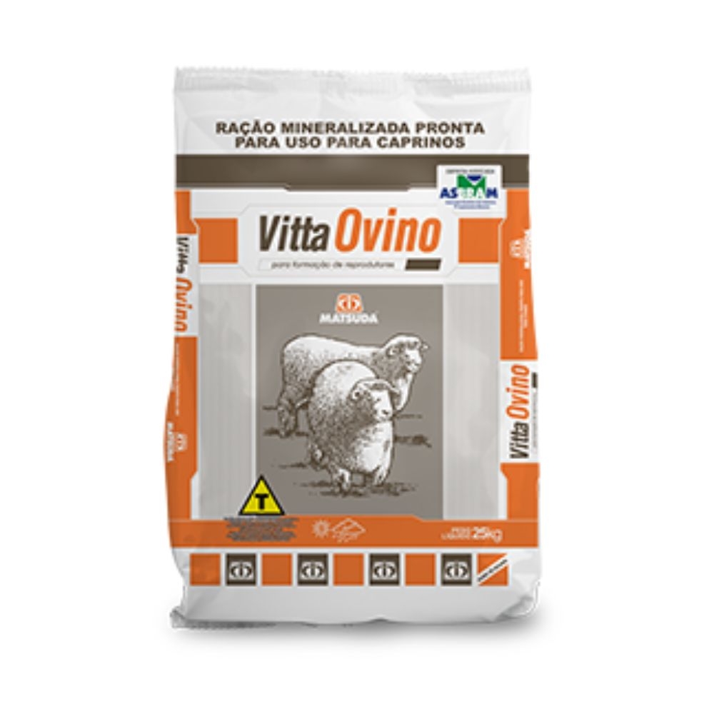 Ração Mineralizada Matsuda Vitta Ovino- 25kg