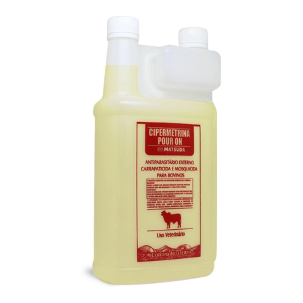 Cipermetrina Pour On P/ Bovinos De Corte Matsuda- 1 Litro