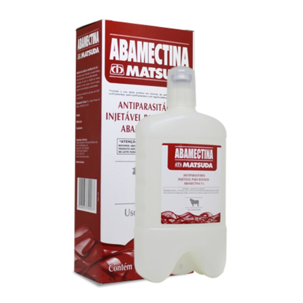 Vermífugo Para Bovinos Abamectina Matsuda 500ml