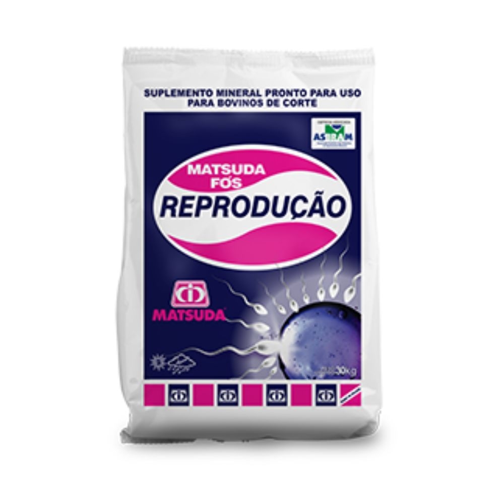 Sal Mineral Fós Reprodução Matsuda - 30Kg