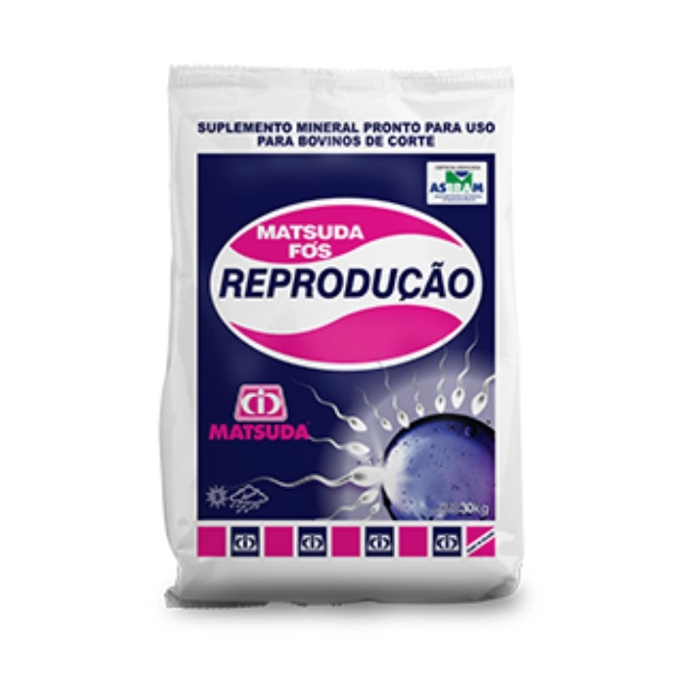 Sal Mineral Fós Reprodução Matsuda - 30Kg